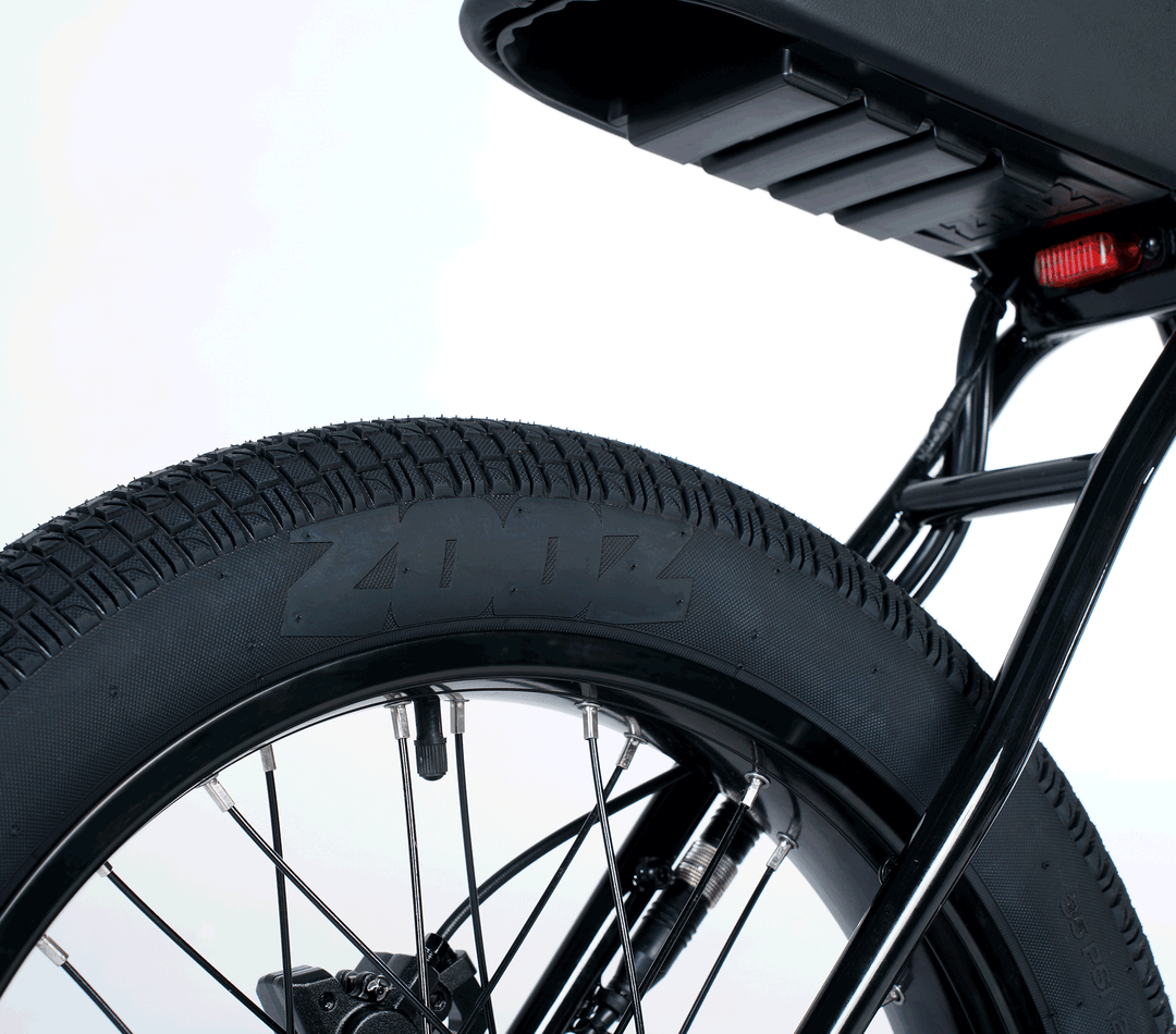 ZOOZ BIKES ULTRA RIPSTER JET BLACK tail light