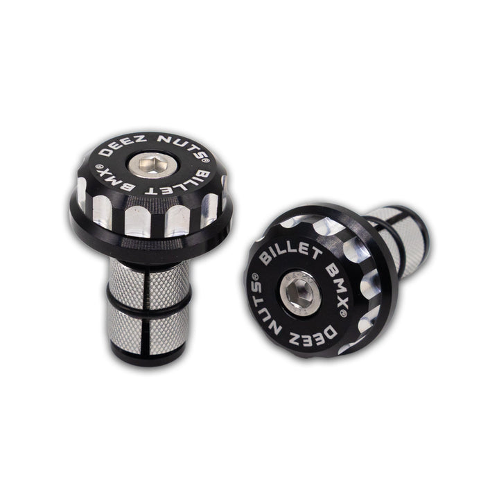 BILLET BMX DEEZ NUTS 12 POINT HANDLEBAR ENDS - Zoozbikes
