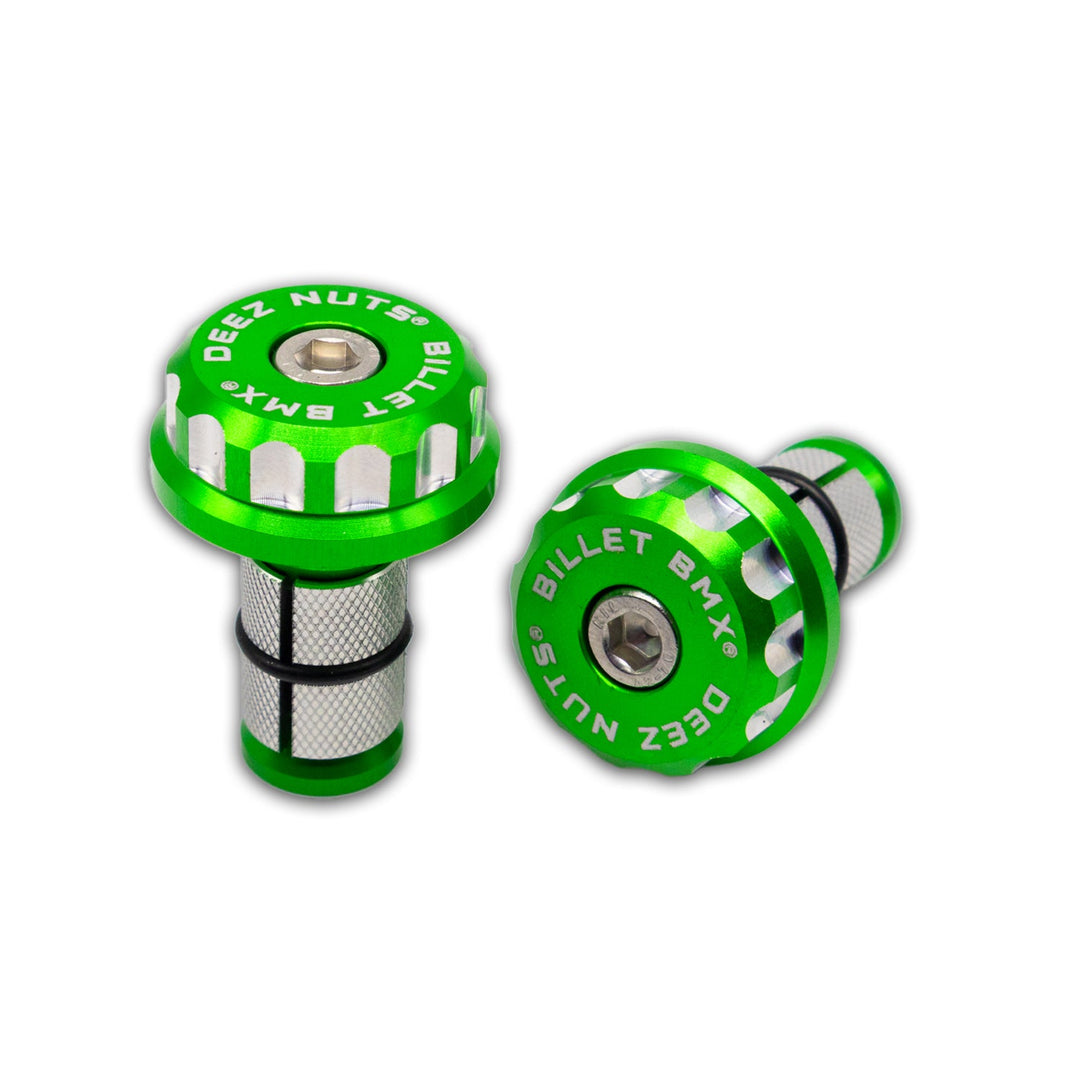 BILLET BMX DEEZ NUTS 12 POINT HANDLEBAR ENDS - Zoozbikes