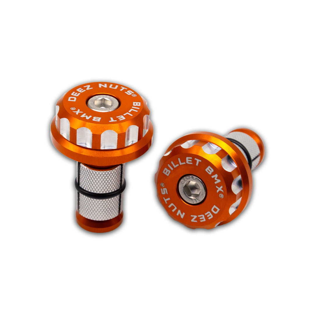 BILLET BMX DEEZ NUTS 12 POINT HANDLEBAR ENDS - Zoozbikes