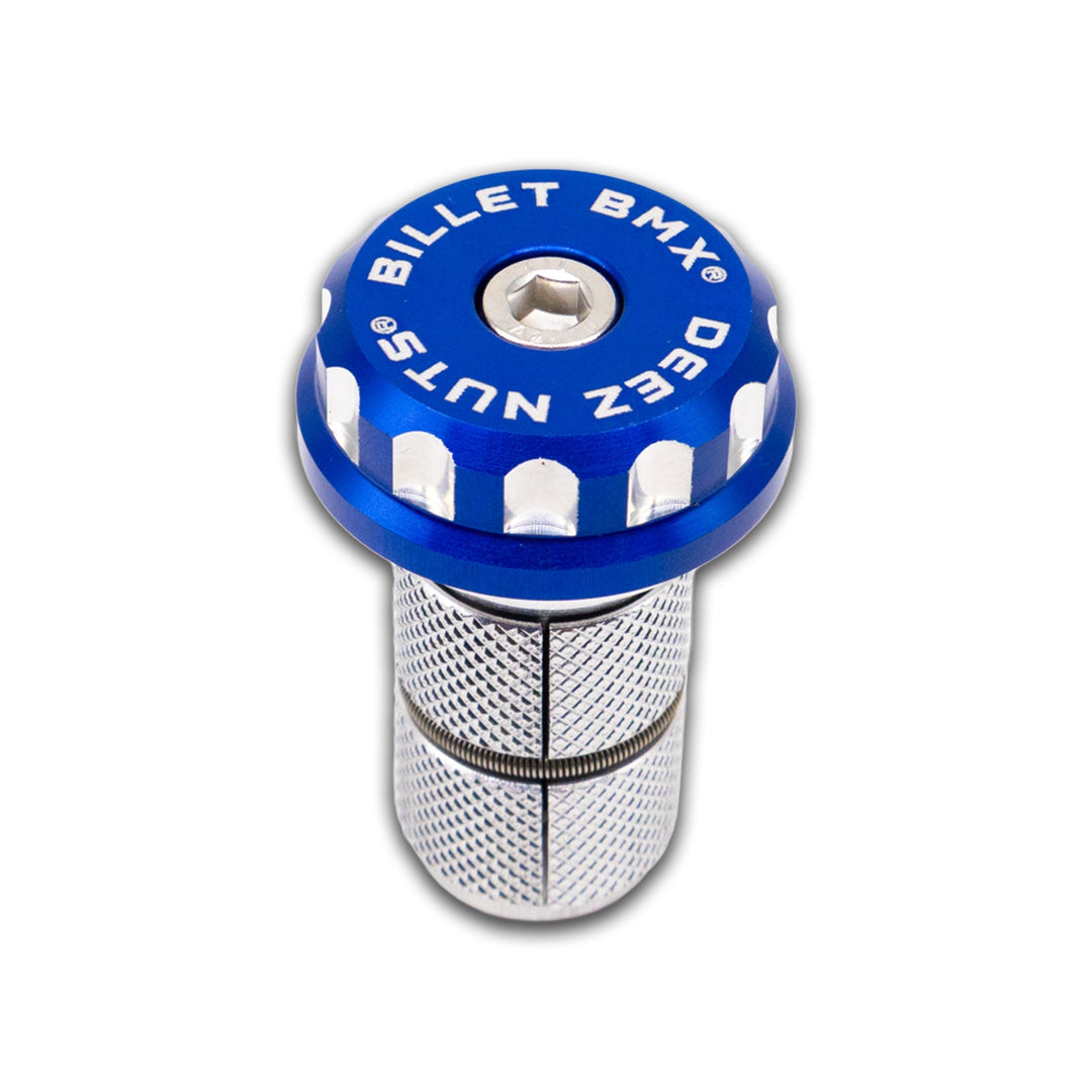 BILLET BMX DEEZ NUTS 12 POINT STEM CAP - Zoozbikes