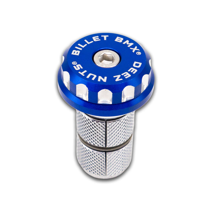 BILLET BMX DEEZ NUTS 12 POINT STEM CAP - Zoozbikes