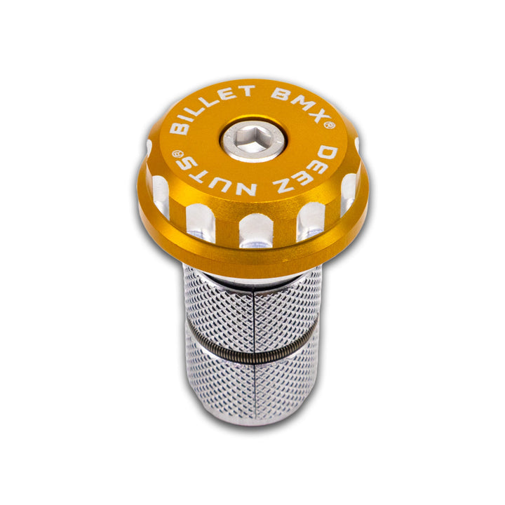 BILLET BMX DEEZ NUTS 12 POINT STEM CAP - Zoozbikes