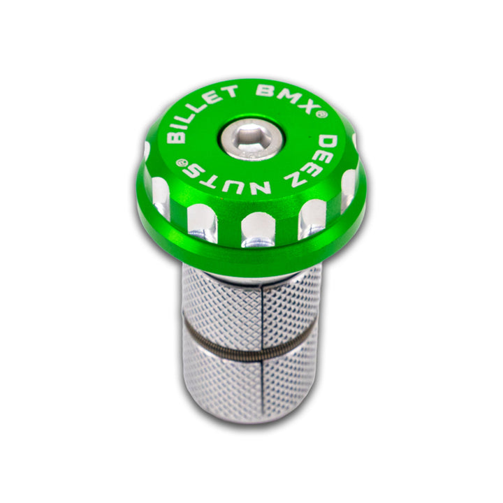 BILLET BMX DEEZ NUTS 12 POINT STEM CAP - Zoozbikes