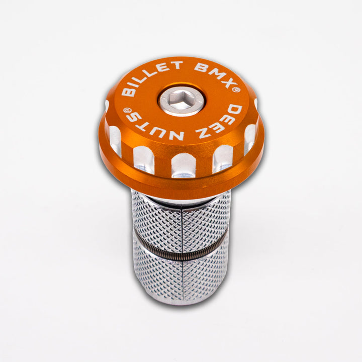 BILLET BMX DEEZ NUTS 12 POINT STEM CAP - Zoozbikes