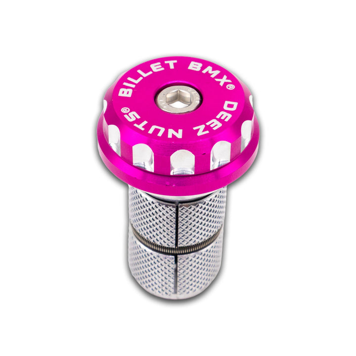 BILLET BMX DEEZ NUTS 12 POINT STEM CAP - Zoozbikes