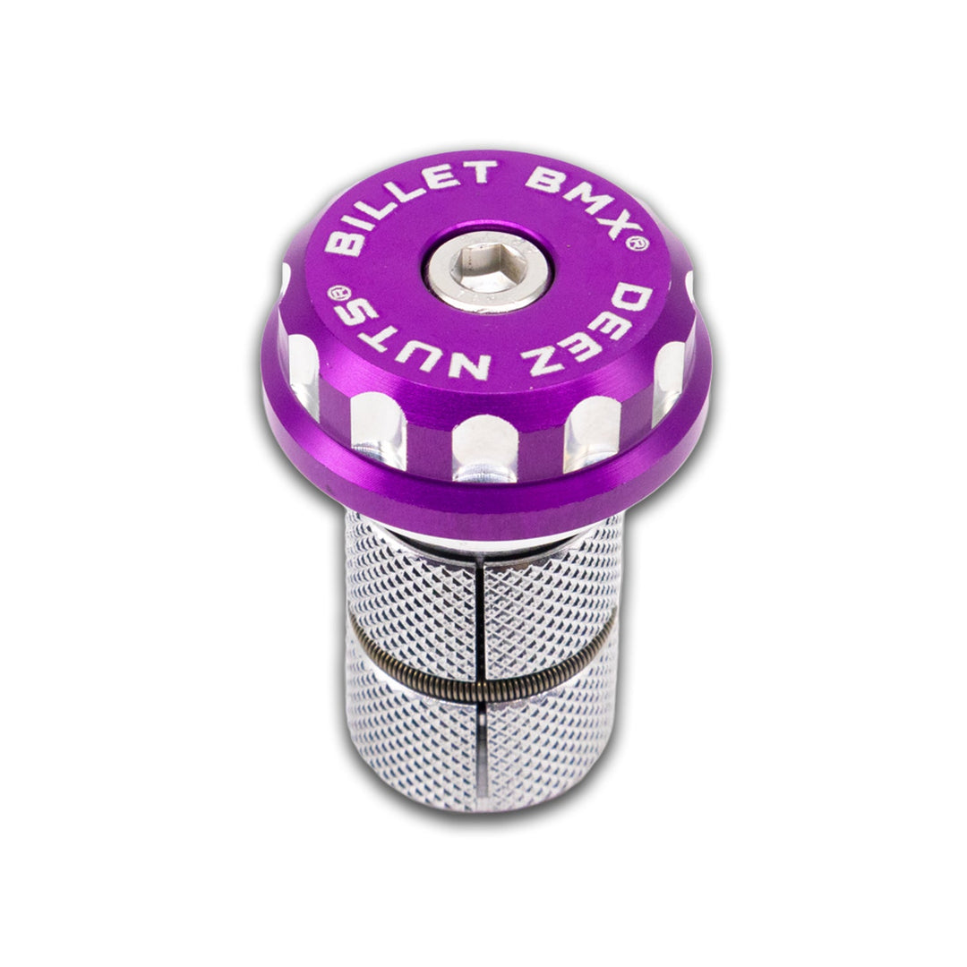 BILLET BMX DEEZ NUTS 12 POINT STEM CAP - Zoozbikes