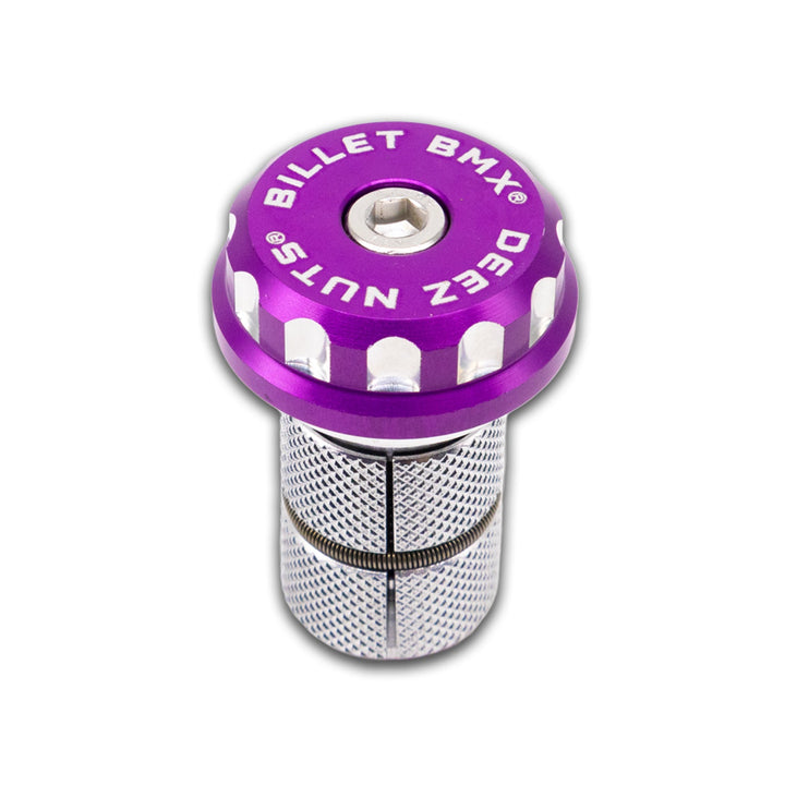 BILLET BMX DEEZ NUTS 12 POINT STEM CAP - Zoozbikes