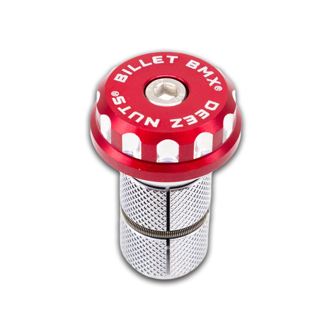 BILLET BMX DEEZ NUTS 12 POINT STEM CAP - Zoozbikes