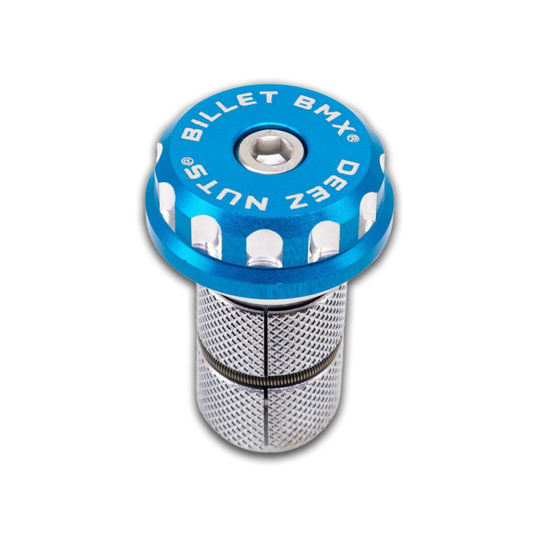 BILLET BMX DEEZ NUTS 12 POINT STEM CAP - Zoozbikes