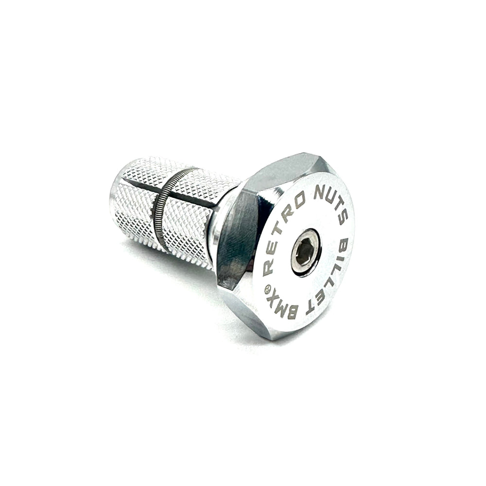 BILLET BMX RETRO NUTS 6 POINT STEM CAP - Zoozbikes
