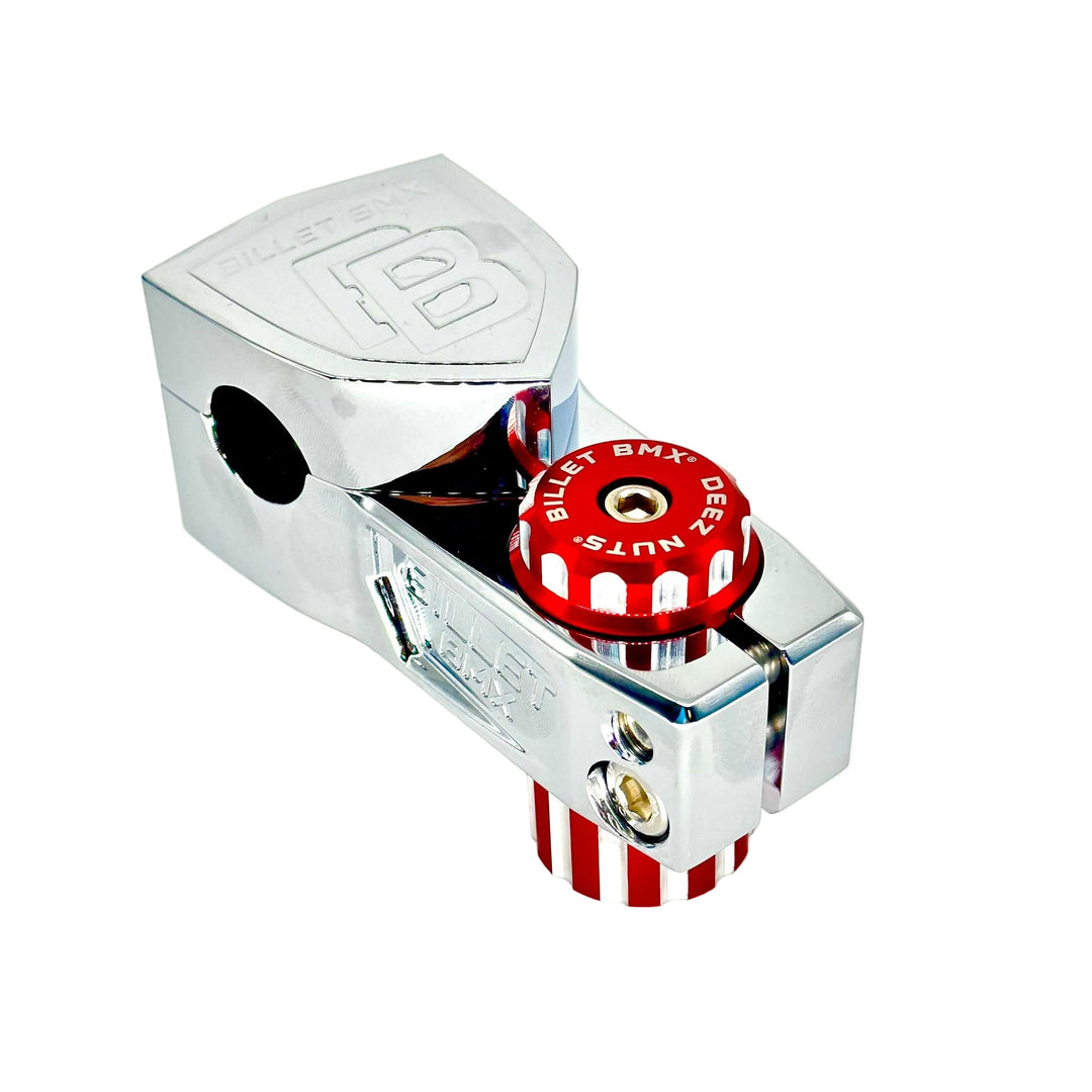 BILLET BMX DEEZ NUTS 12 POINT STEM CAP - Zoozbikes
