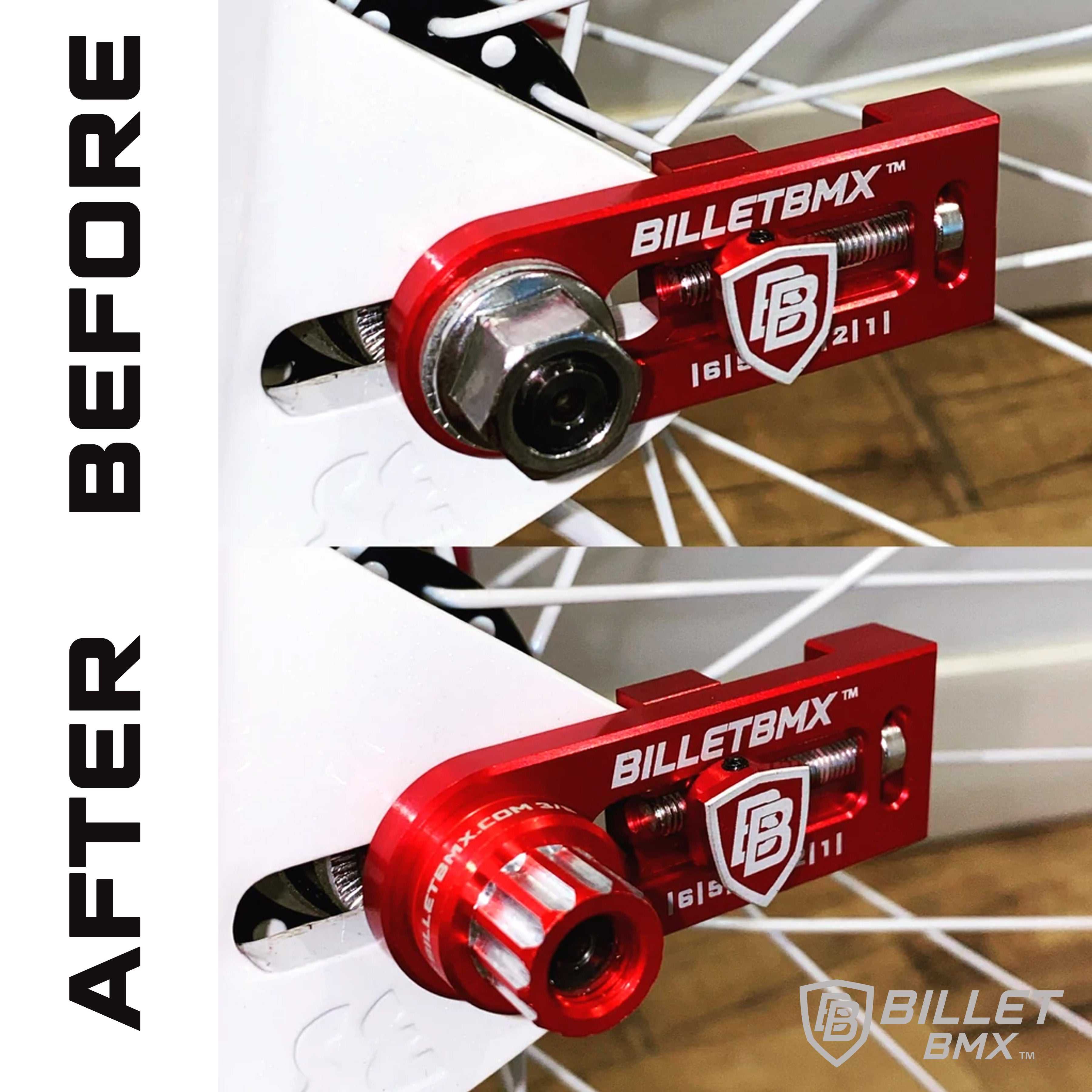 BILLET BMX Axle Nuts Deez Nuts 12 Point Bike Axle Nuts 3/8