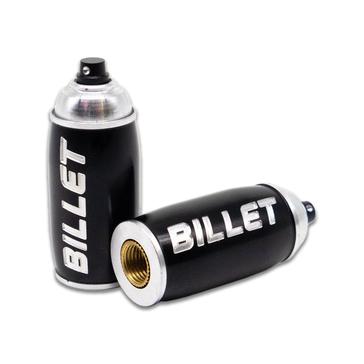 BILLET BMX Spray Paint Can Valve Stem Caps (2 Pack) - Zoozbikes
