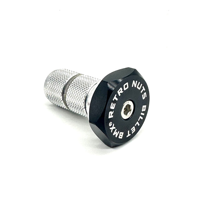 BILLET BMX RETRO NUTS 6 POINT STEM CAP - Zoozbikes