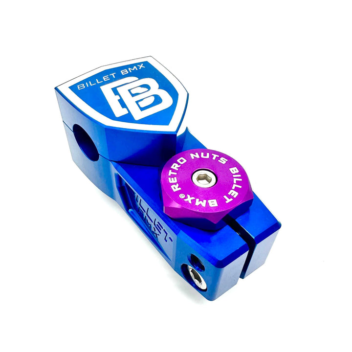 BILLET BMX RETRO NUTS 6 POINT STEM CAP - Zoozbikes