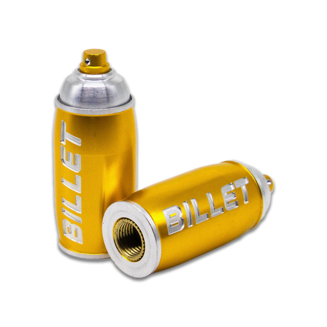 BILLET BMX Spray Paint Can Valve Stem Caps (2 Pack) - Zoozbikes