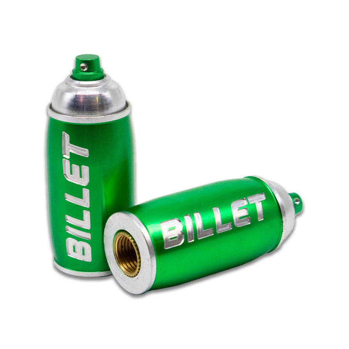 BILLET BMX Spray Paint Can Valve Stem Caps (2 Pack) - Zoozbikes