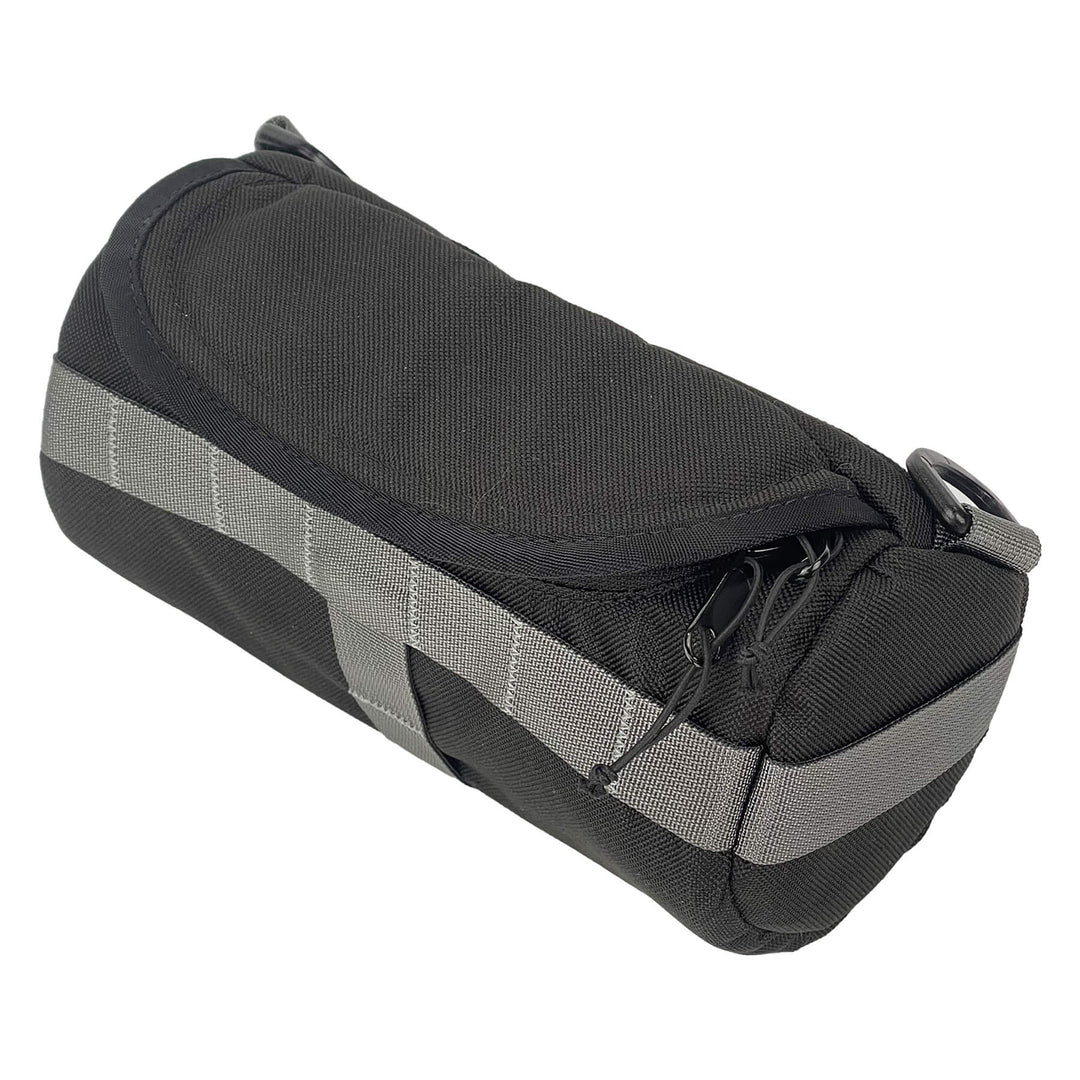 Handlebar Bag - Black & Green Burrito by HandleStash Accessories HandleStash   