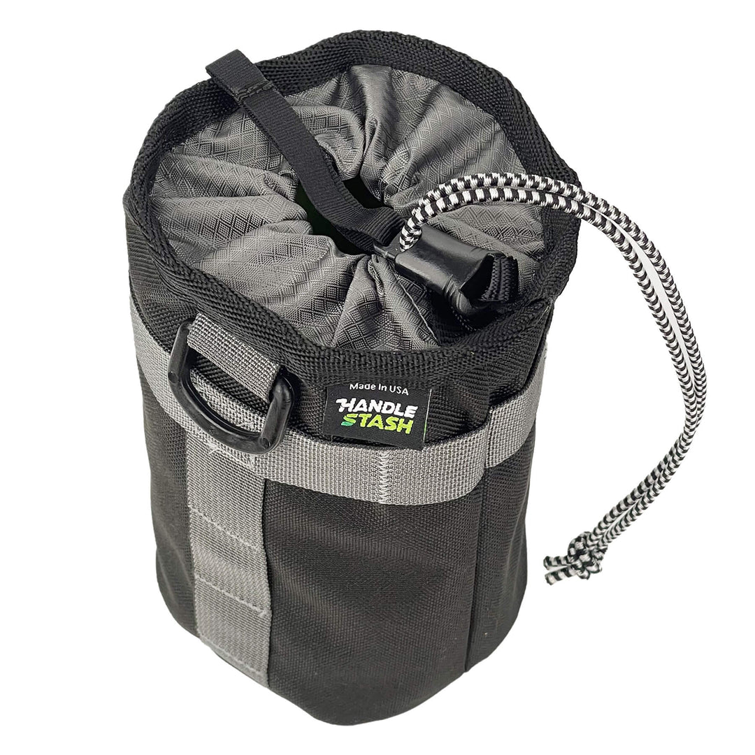 Stem Bag - Black and Grey by HandleStash Accessories HandleStash   