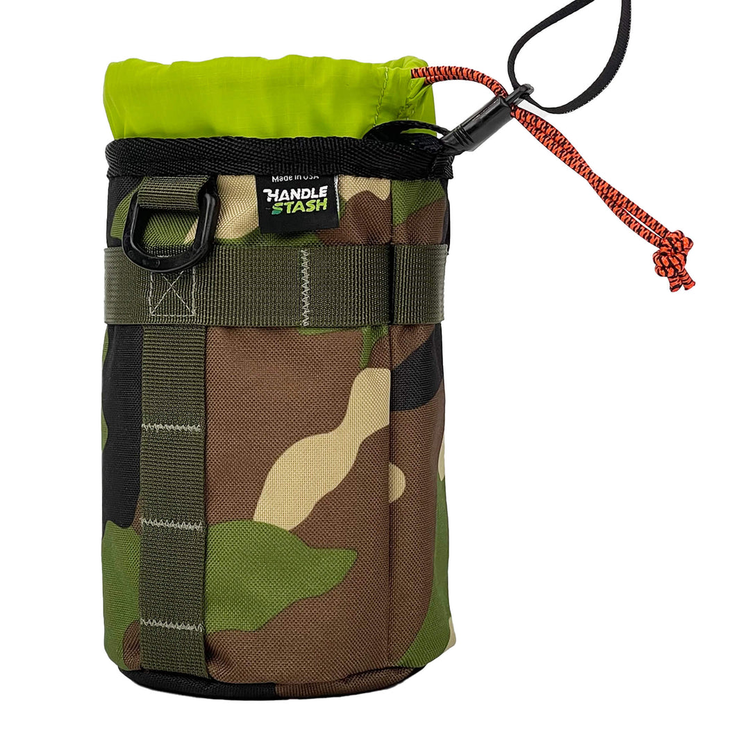 Stem Bag - Camo Lime Green by HandleStash Accessories HandleStash   