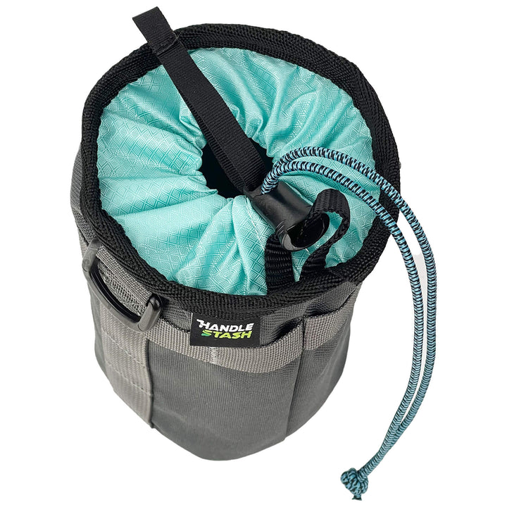 Stem Bag - Charcoal & Influencer Blue by HandleStash Accessories HandleStash   