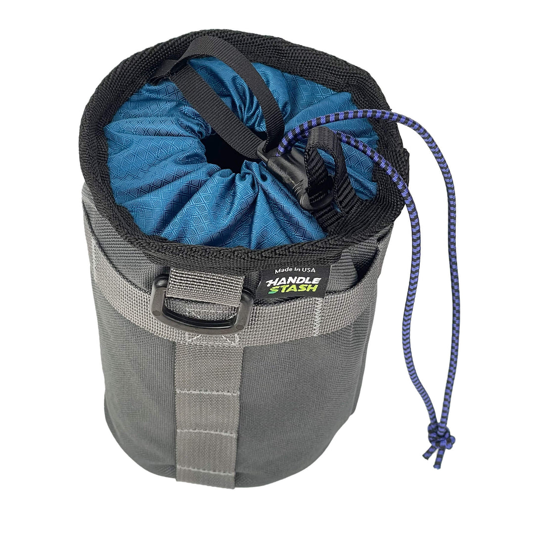 Stem Bag - Charcoal & Blucifer by HandleStash Accessories HandleStash   