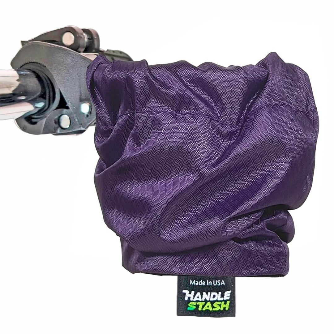 Shock-Absorbing Bike Cup Holder | HandleStash by HandleStash Accessories HandleStash Royal AF Purple Diamond  