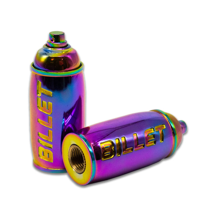 BILLET BMX Spray Paint Can Valve Stem Caps (2 Pack) - Zoozbikes