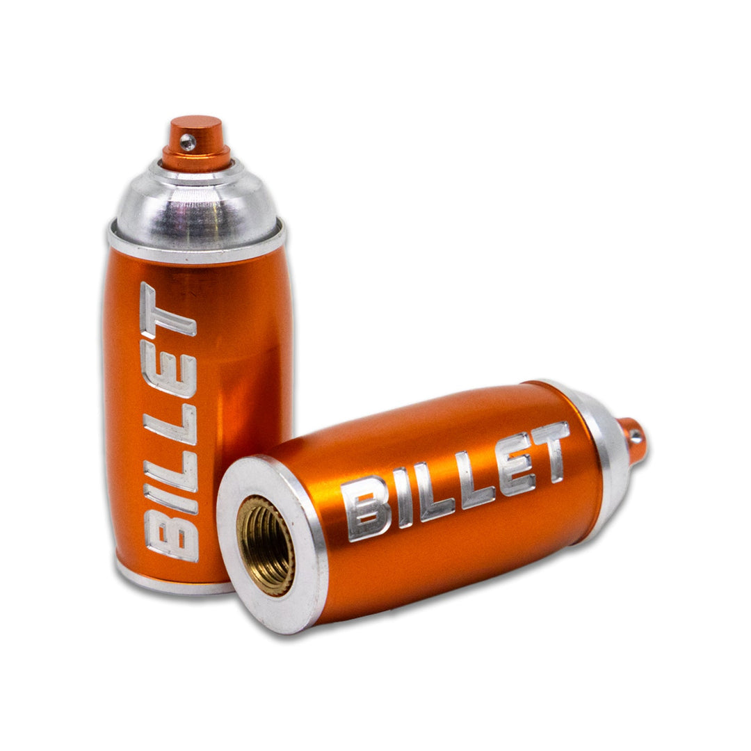 BILLET BMX Spray Paint Can Valve Stem Caps (2 Pack) - Zoozbikes