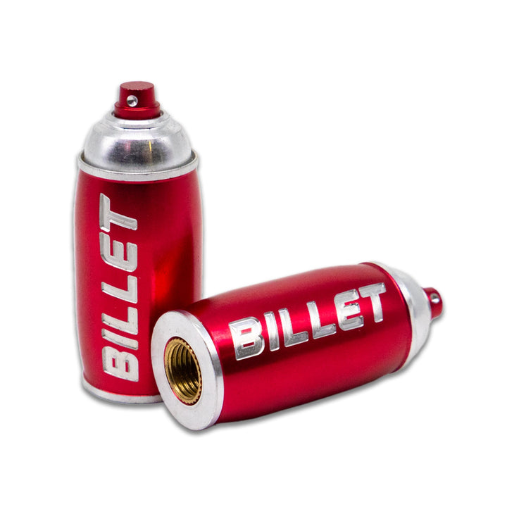 BILLET BMX Spray Paint Can Valve Stem Caps (2 Pack) - Zoozbikes