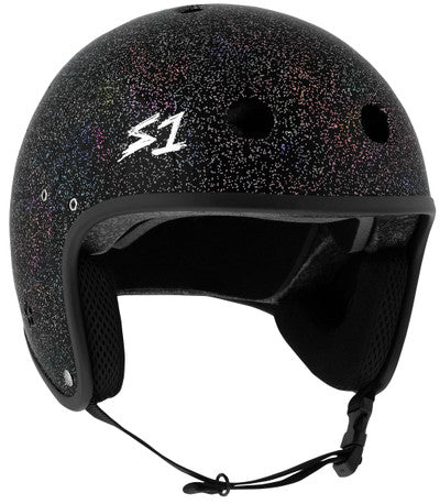 S1 Retro Lifer E-Helmet  - Black Gloss Glitter item Zooz Bikes   