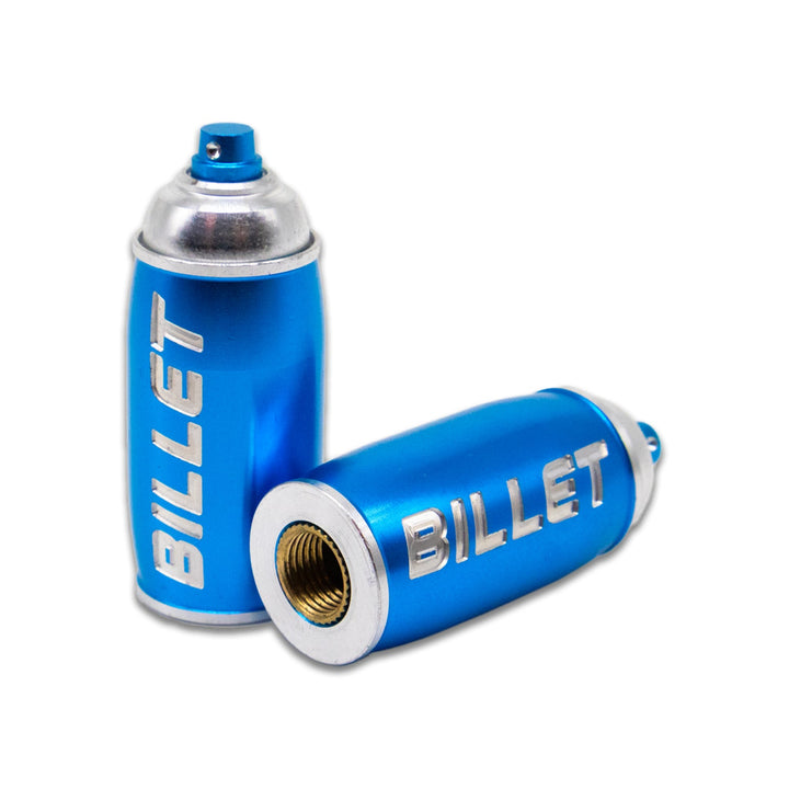 BILLET BMX Spray Paint Can Valve Stem Caps (2 Pack) - Zoozbikes
