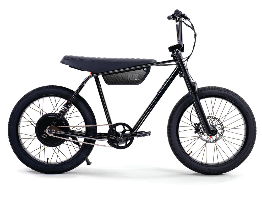 Ultra Flex Bikes Zooz Bikes BLACK CHROME side