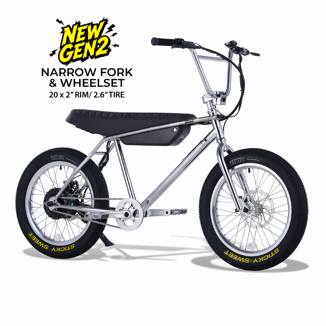 wentz electric bicycle Tornado Compact Bike Black / 14" Whether commuting Zooz Bikes | Ultra Ripster
