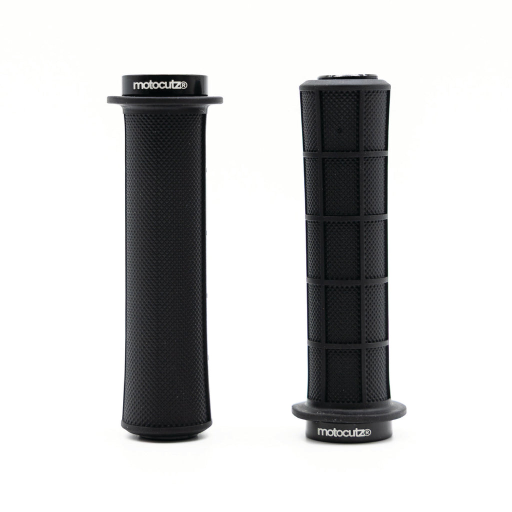 Mid Flange Bolt-On Grips Black – Zooz Bikes