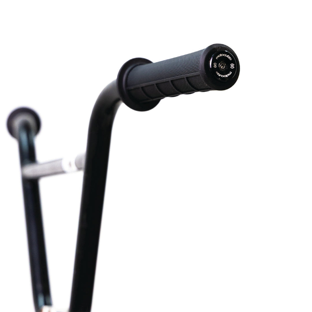 Mid Flange Bolt-On Grips Black - Zoozbikes