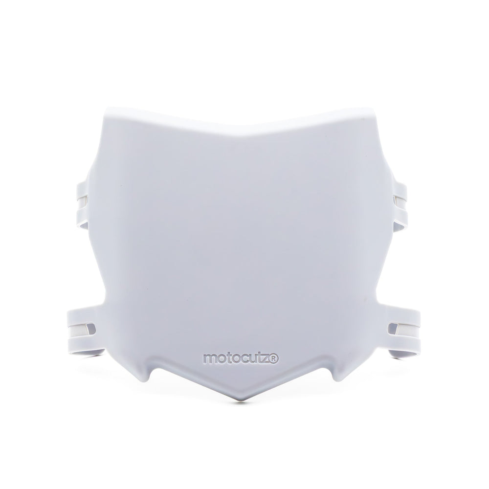 OG MOTOCUTZ FRONT NUMBER PLATE GREY - Zoozbikes