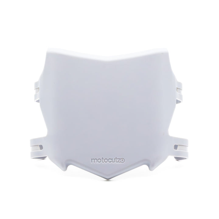 OG MOTOCUTZ FRONT NUMBER PLATE GREY - Zoozbikes