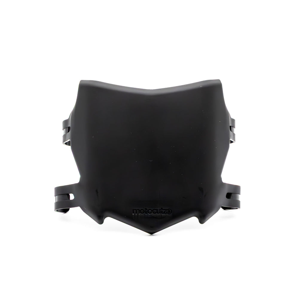 OG MOTOCUTZ FRONT NUMBER PLATE BLACK - Zoozbikes