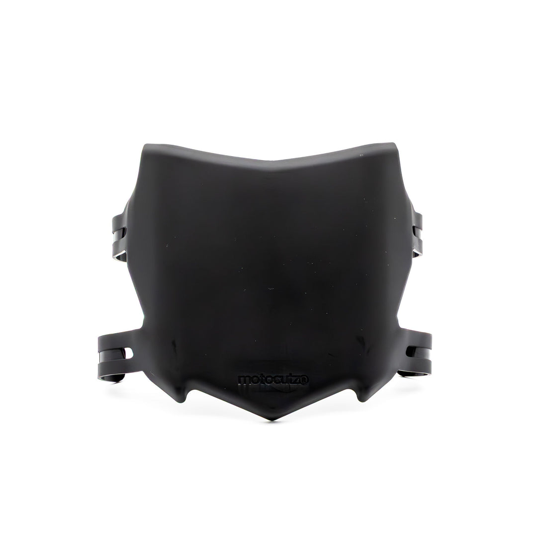 OG MOTOCUTZ FRONT NUMBER PLATE BLACK - Zoozbikes