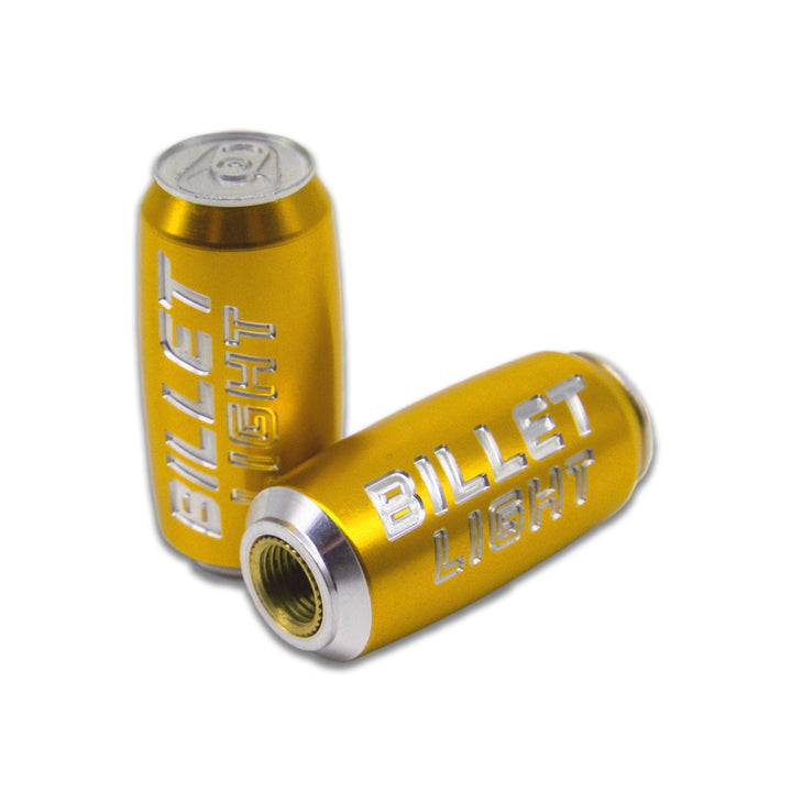 BILLET BMX Tall Boy Beer Can Valve Stem Caps (2 Pack) - Zoozbikes