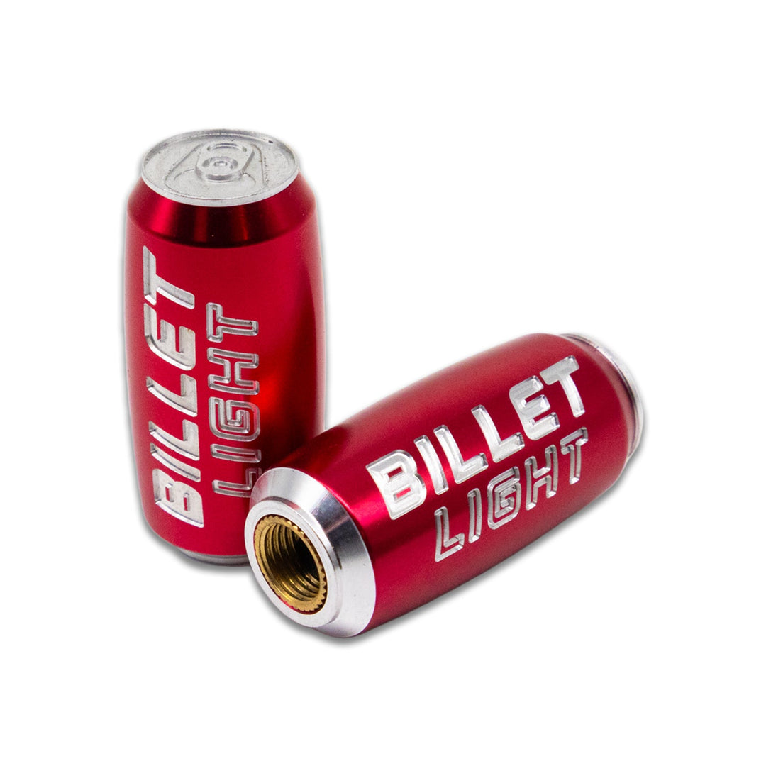BILLET BMX Tall Boy Beer Can Valve Stem Caps (2 Pack) - Zoozbikes