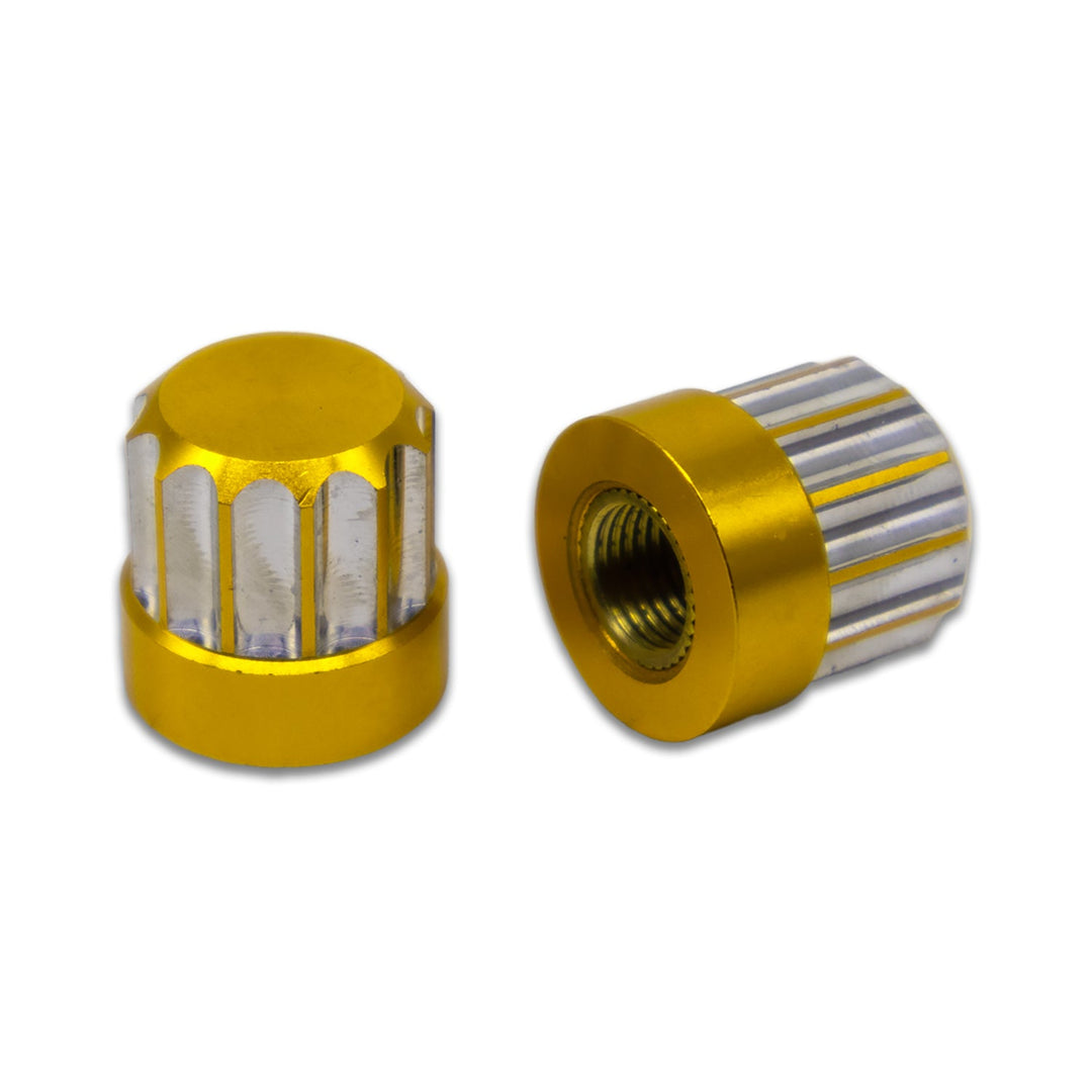 BILLET BMX Deez Nuts 12 Point Valve Stem Caps (2 Pack) - Zoozbikes