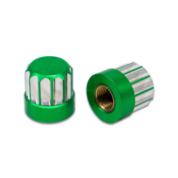 BILLET BMX Deez Nuts 12 Point Valve Stem Caps (2 Pack) - Zoozbikes