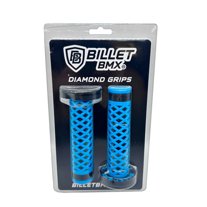 Billet BMX­® Ultra Grips Diamond Series Handlebar Grips - Zoozbikes