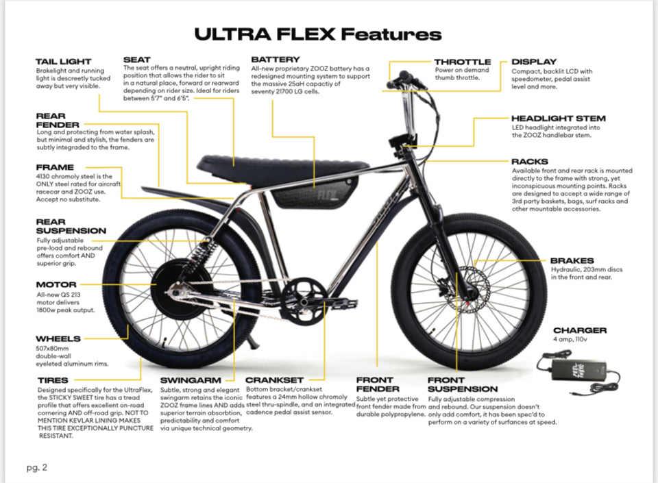 Zooz Bikes | Ultra Flex Features