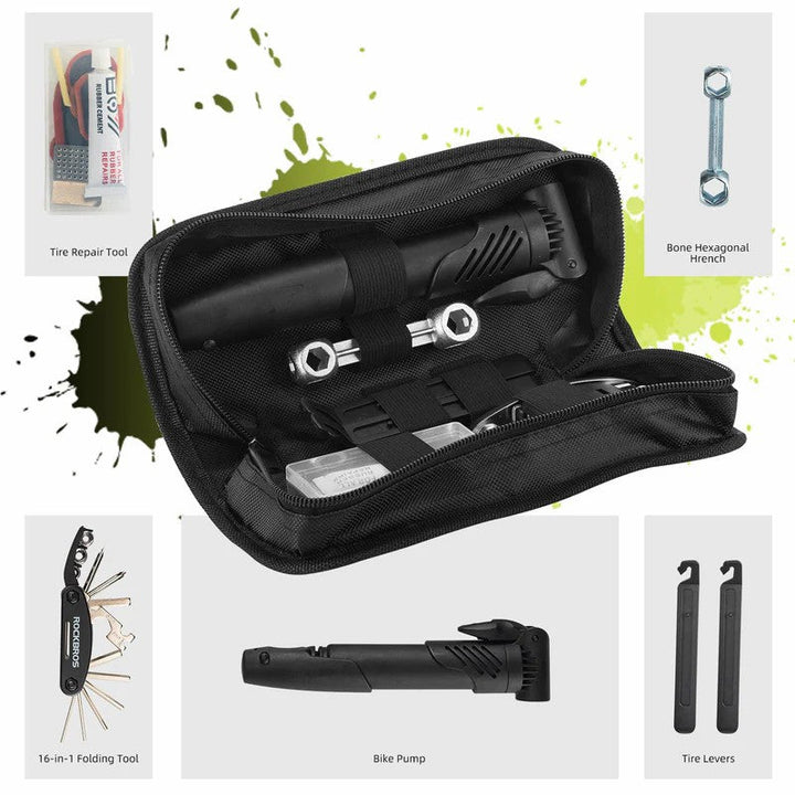 Multi-Function Bike Repair Tool Bag