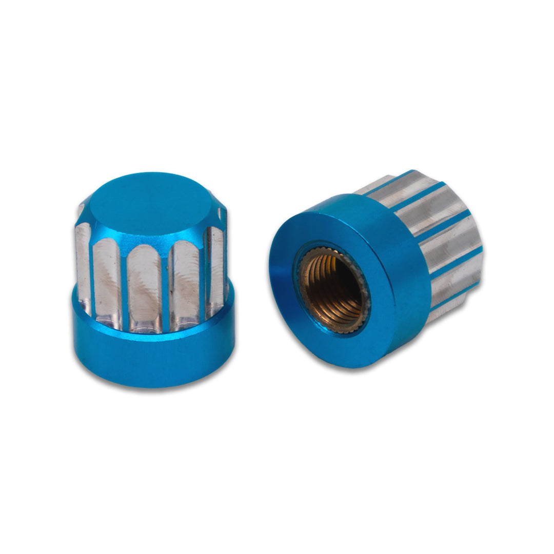 BILLET BMX Deez Nuts 12 Point Valve Stem Caps (2 Pack) - Zoozbikes