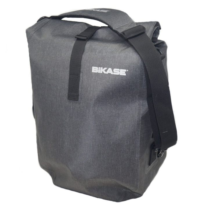 Reggie 2 Drybag Pannier by Bikase Accessories Bikase Store 13 × 6 × 11 in Grey 